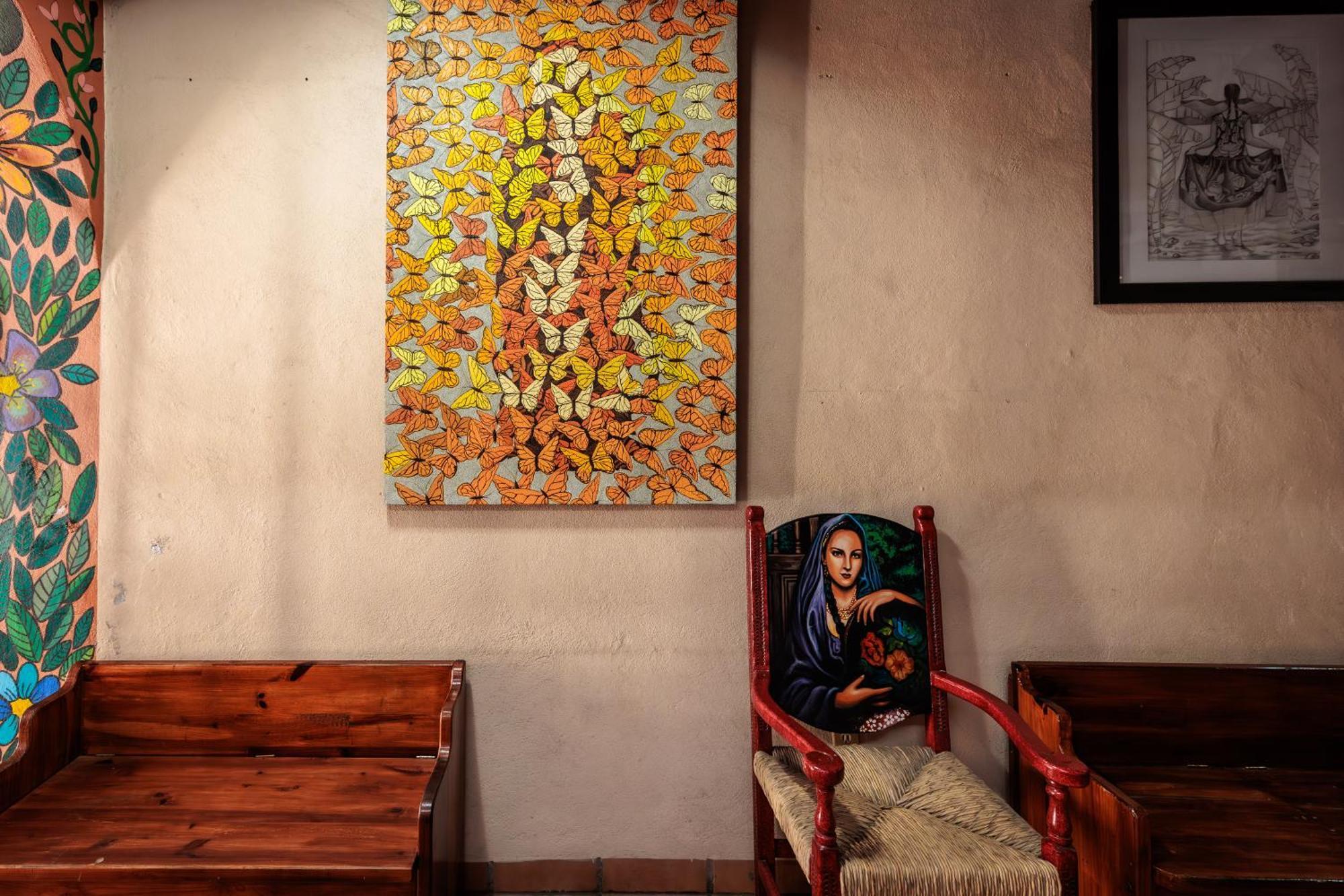 Casa Rosa Mexicano Oaxaca Exterior foto