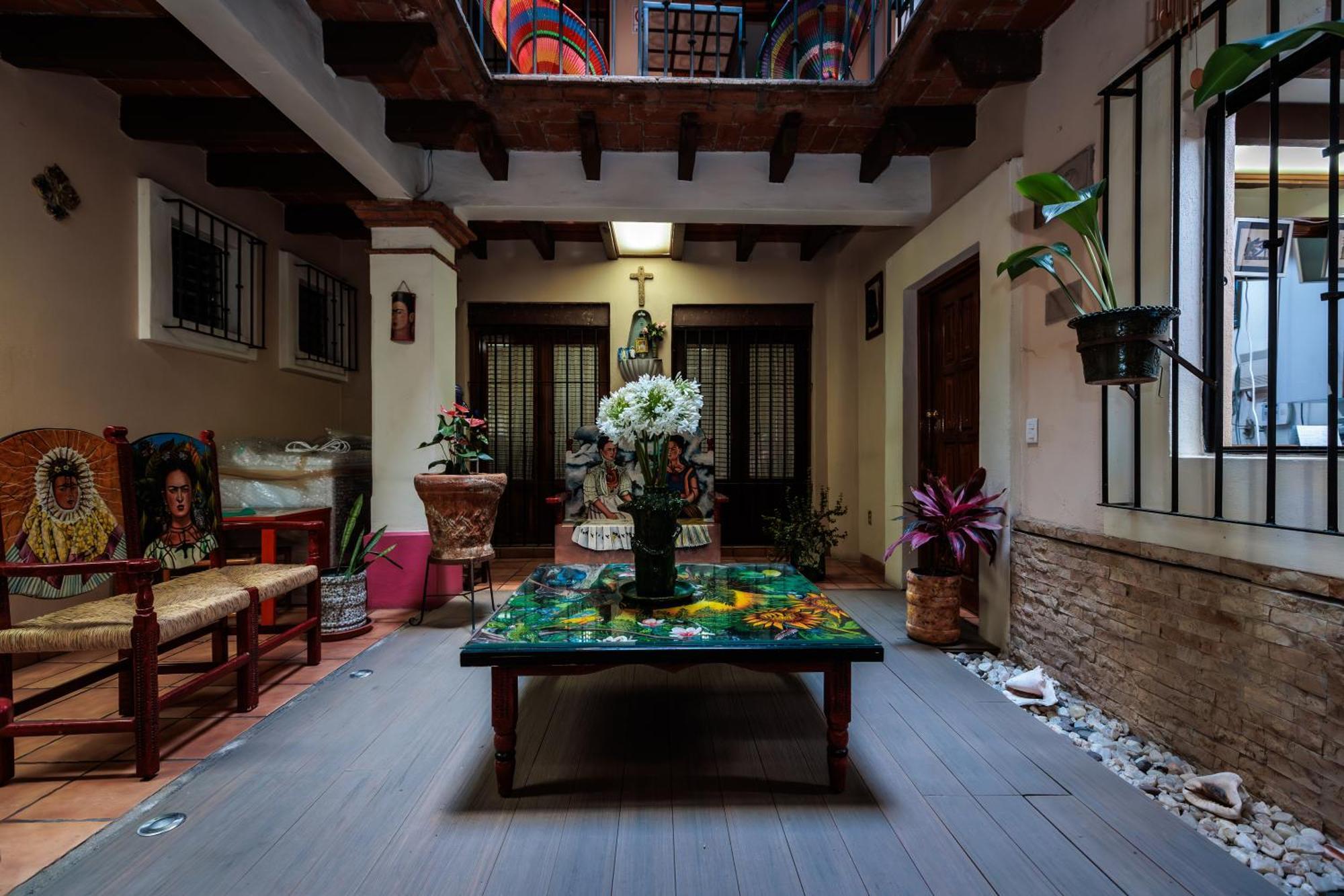 Casa Rosa Mexicano Oaxaca Exterior foto